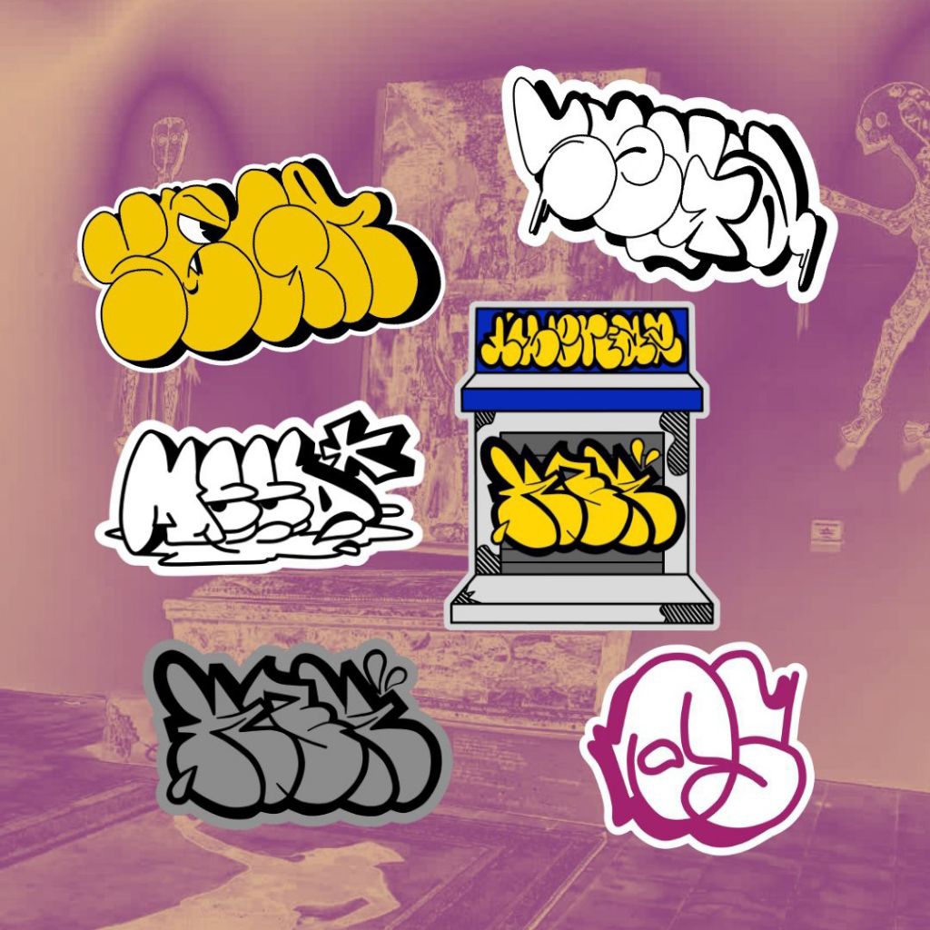 

Reject Stiker Grafiti Isi 6 Pcs (Desain Random)