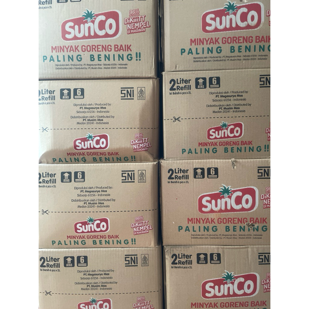 

minyak goreng sunco kolian 2dus