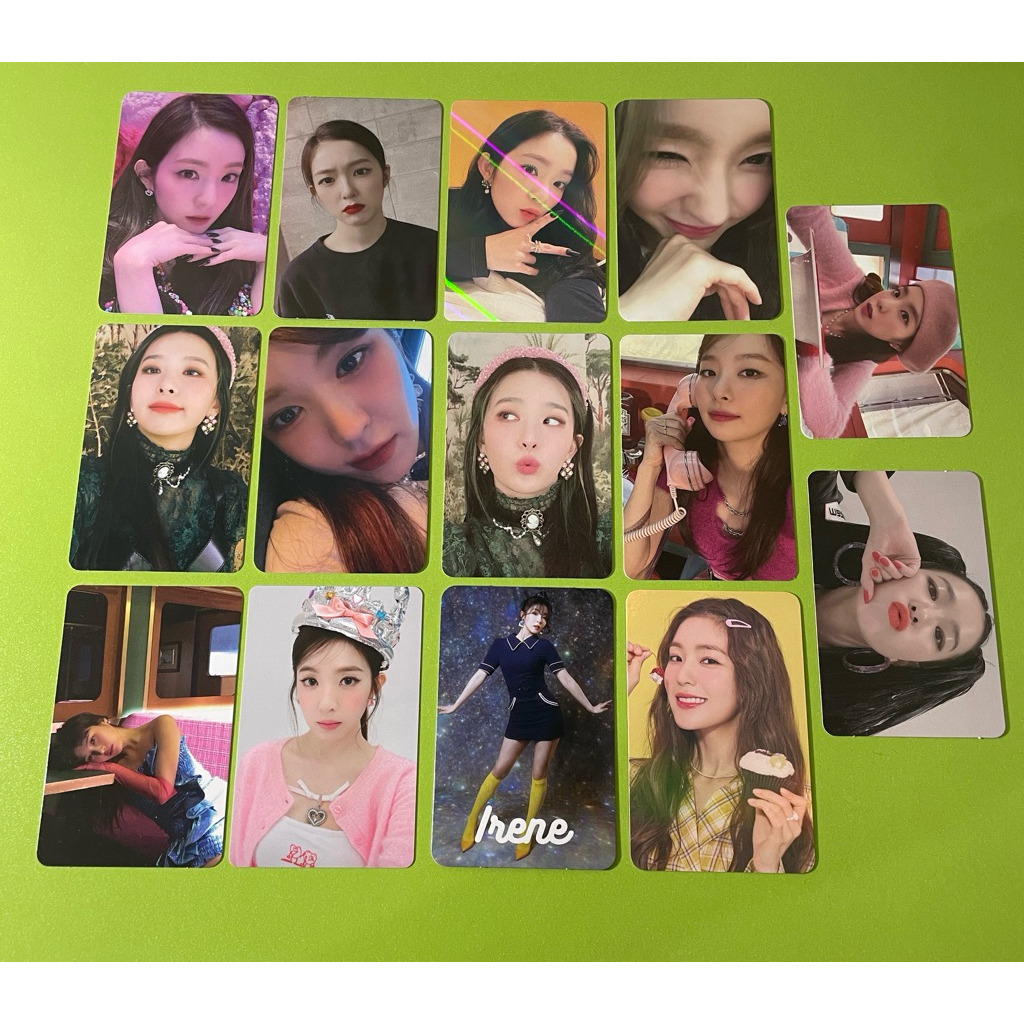 official photocard pc irene seulgi wendy joy red velvet