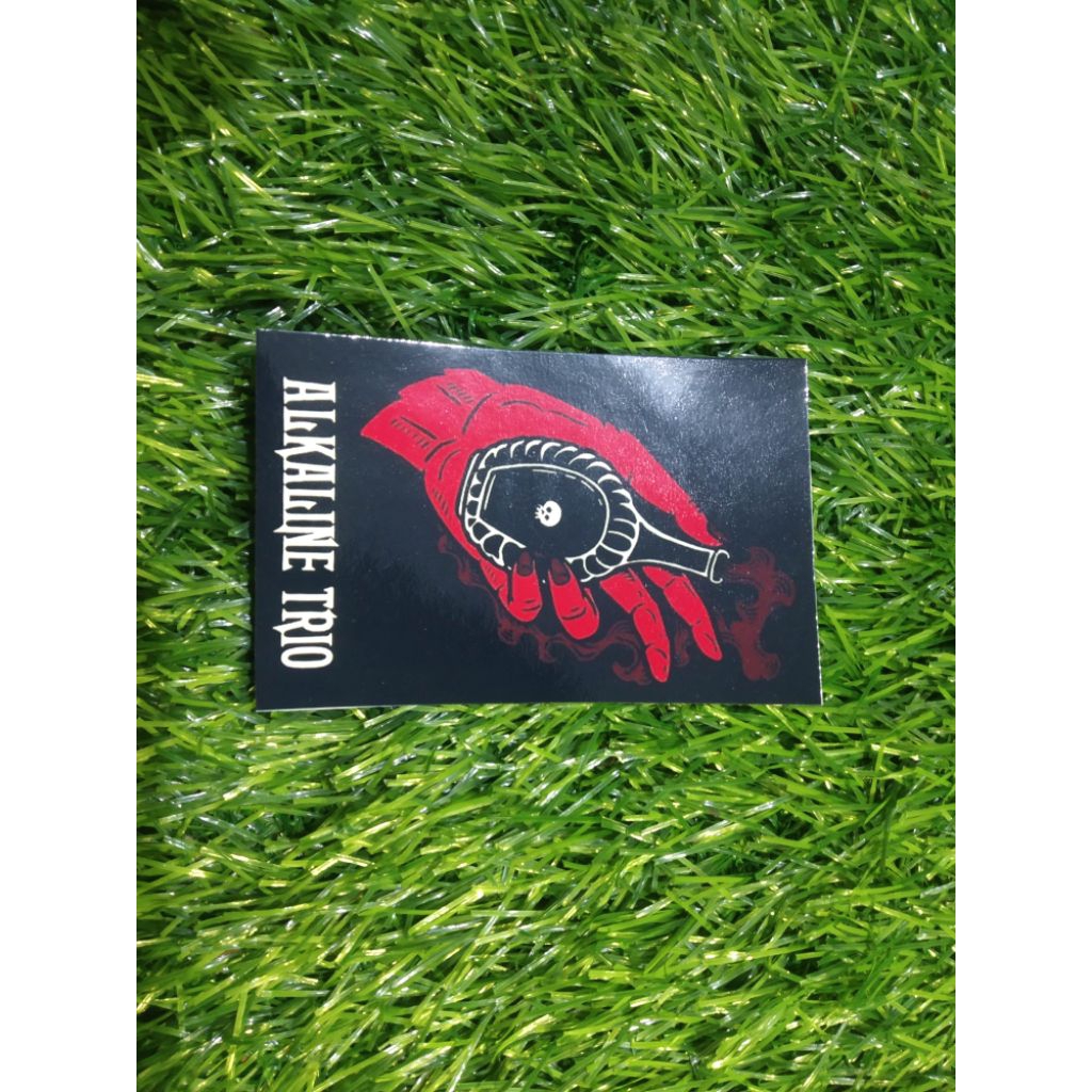 stiker vinyl alkaline trio