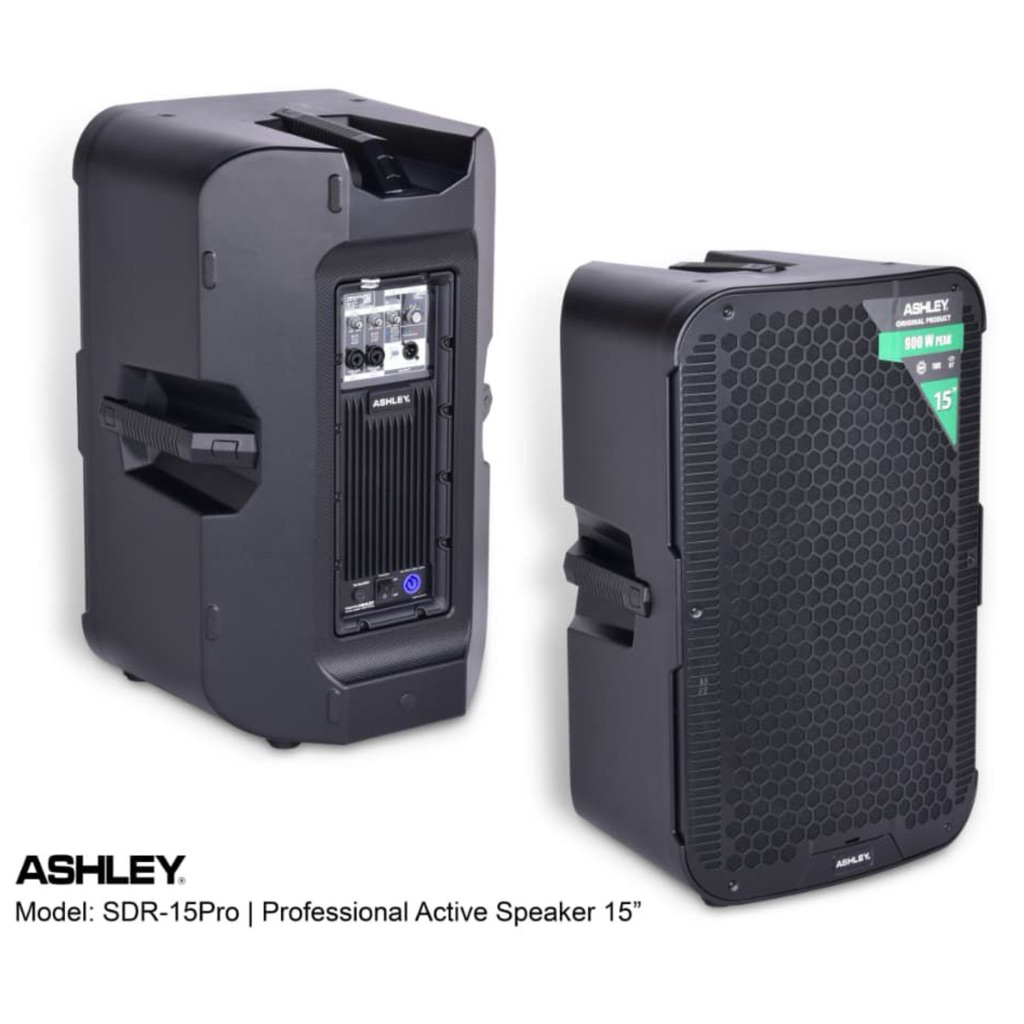 speaker aktif ashley sdr 15pro original 15 inch ASHLEY SDR 15 PRO