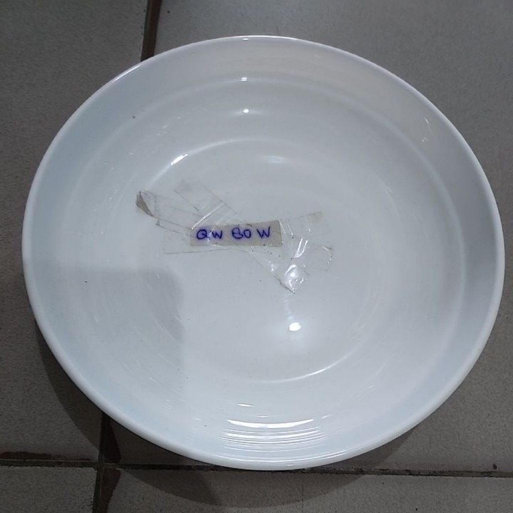 Piring Putih Keramik Pasta Plate putih Venopal Piring Unik Piring Keramik Ringan mirip Luminarc