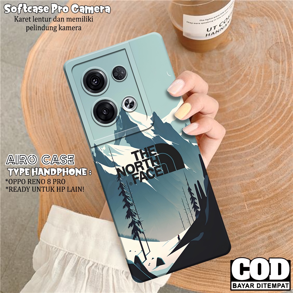 Case Oppo Reno 8 pro Terbaru - Softcase Oppo Reno 8 pro - Fashion Case BRANDED - Casing Oppo Reno 8 