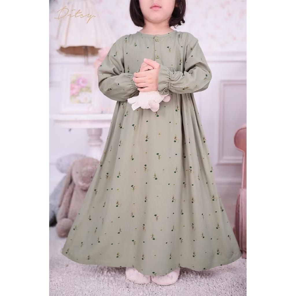 [SIAP KIRIM] LITTLE EIRA TAUPE SIZE 7 BY DITSY EDISI SEPTEMBER 2025