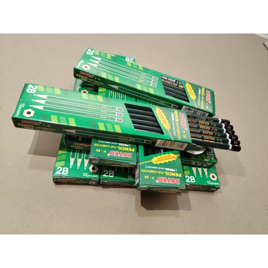 

pensil 2B joyko P - 88 1 pack isi 12 pcs