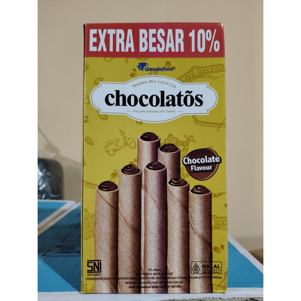 

Chocolatos Italian Chocolate Taste ( 1 kotak isi 24 Pcs )