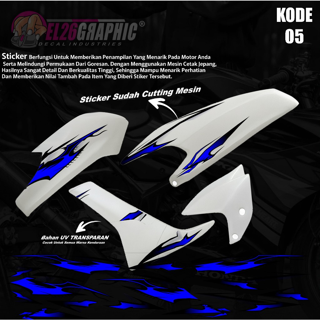 05 STRIPING YAMAHA NMAX OLD VARIASI - STICKER VARIASI MOTOR NMAX OLD
