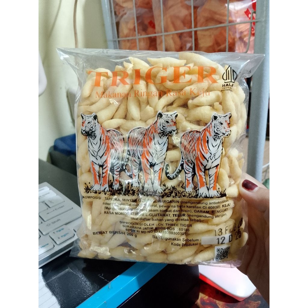 

Bidaran keju trigger kemasan 200grm