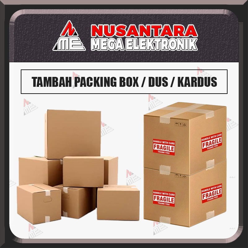 

Tambah Packing Box / Dus / Kardus - Keamanan Extra Untuk Paket Anda