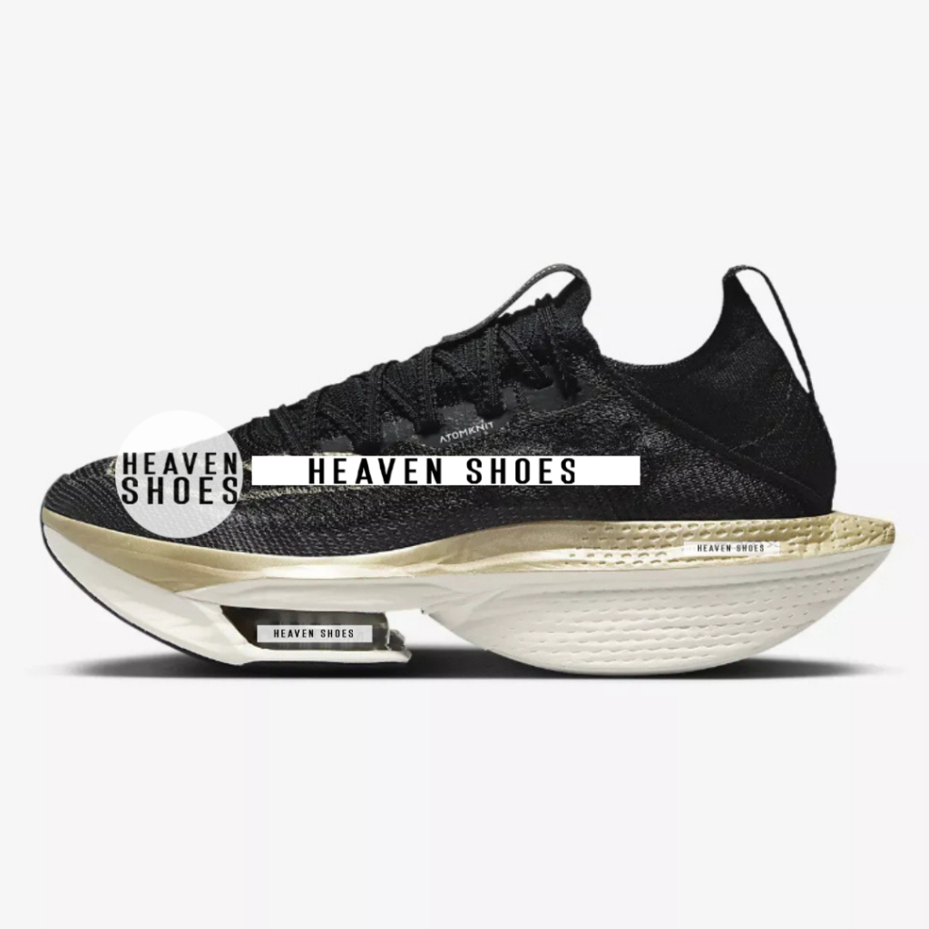 Nike Air Zoom Alphafly Next%2  Black Metallic Gold