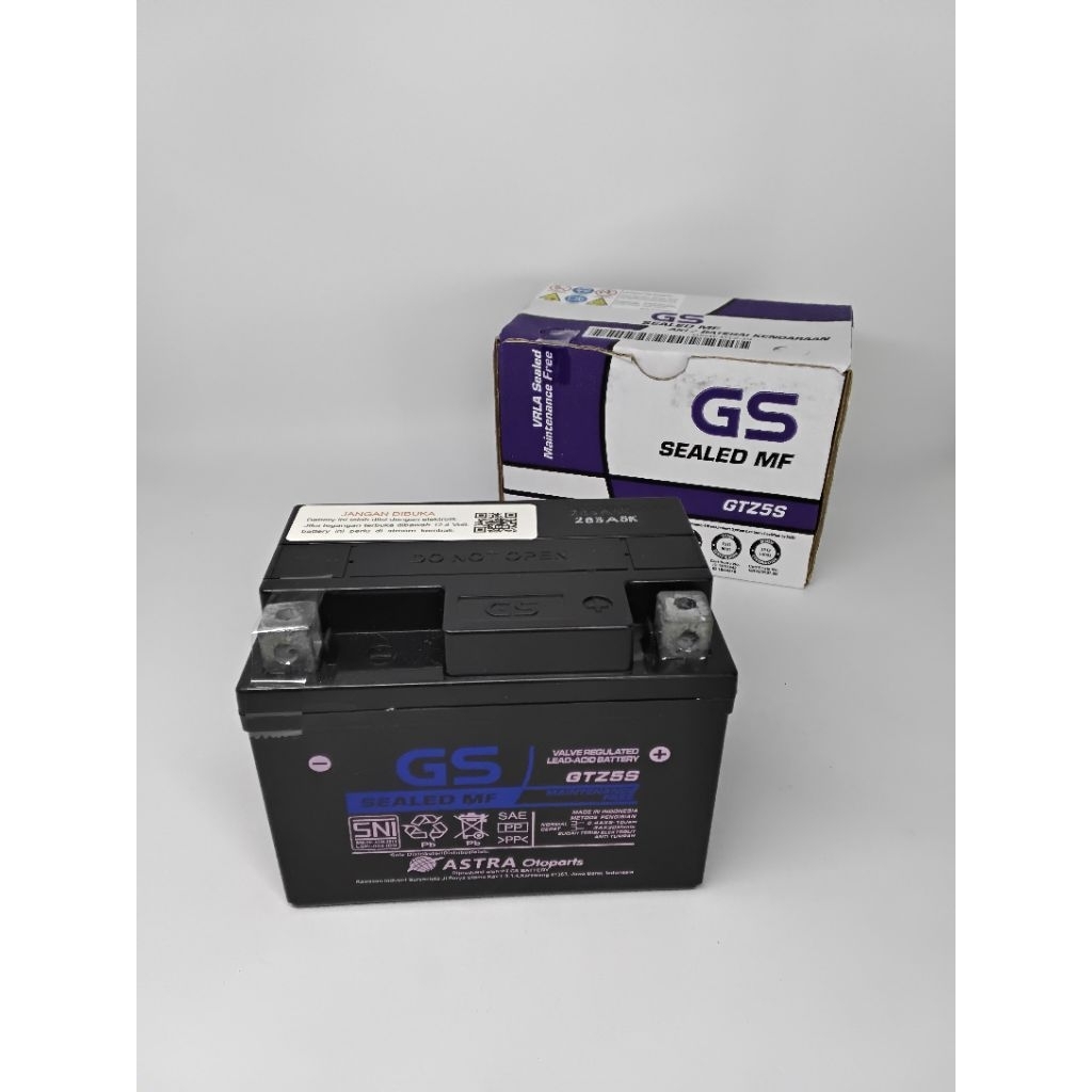 AKI MOTOR HONDA BEAT GTZ5S GS ASTRA ACCU FULL AKI KERING MATIC VARIO MIO SCOOPY KARISMA SUPRA X125