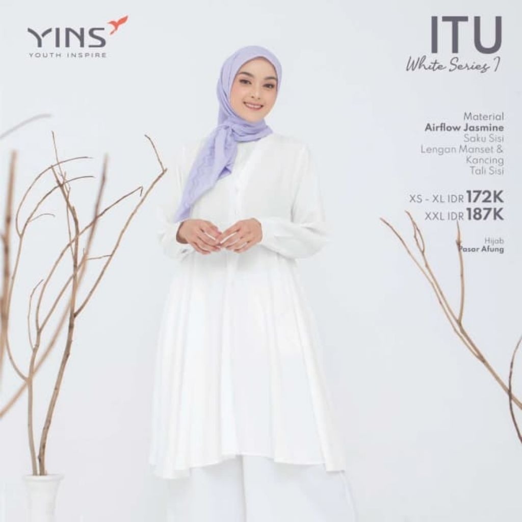 ITU WHITE SERIES S TUNIK PUTIH INSPIRE