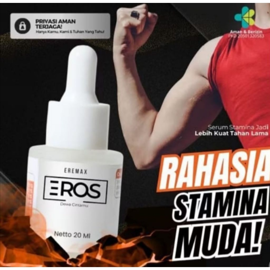 Eros Eremax Stamina Pria Eros Tetes Pria Eros Serum Pria Eros Eremax Produk 100% Original