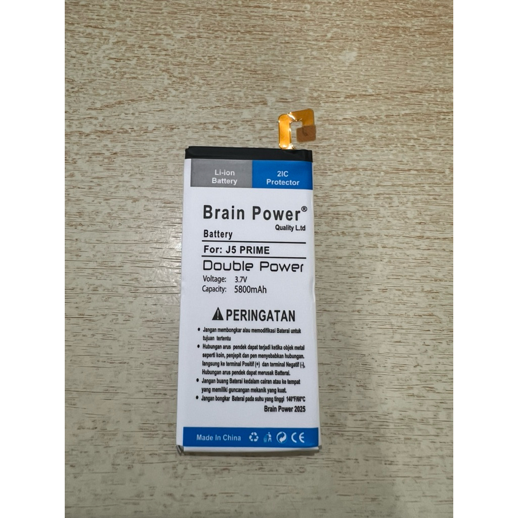 Batre Batre Brain Power Samsung J5 Prime Batre Batre HP Samsung EB-BG570ABE Batre Batre Samsung J5 P
