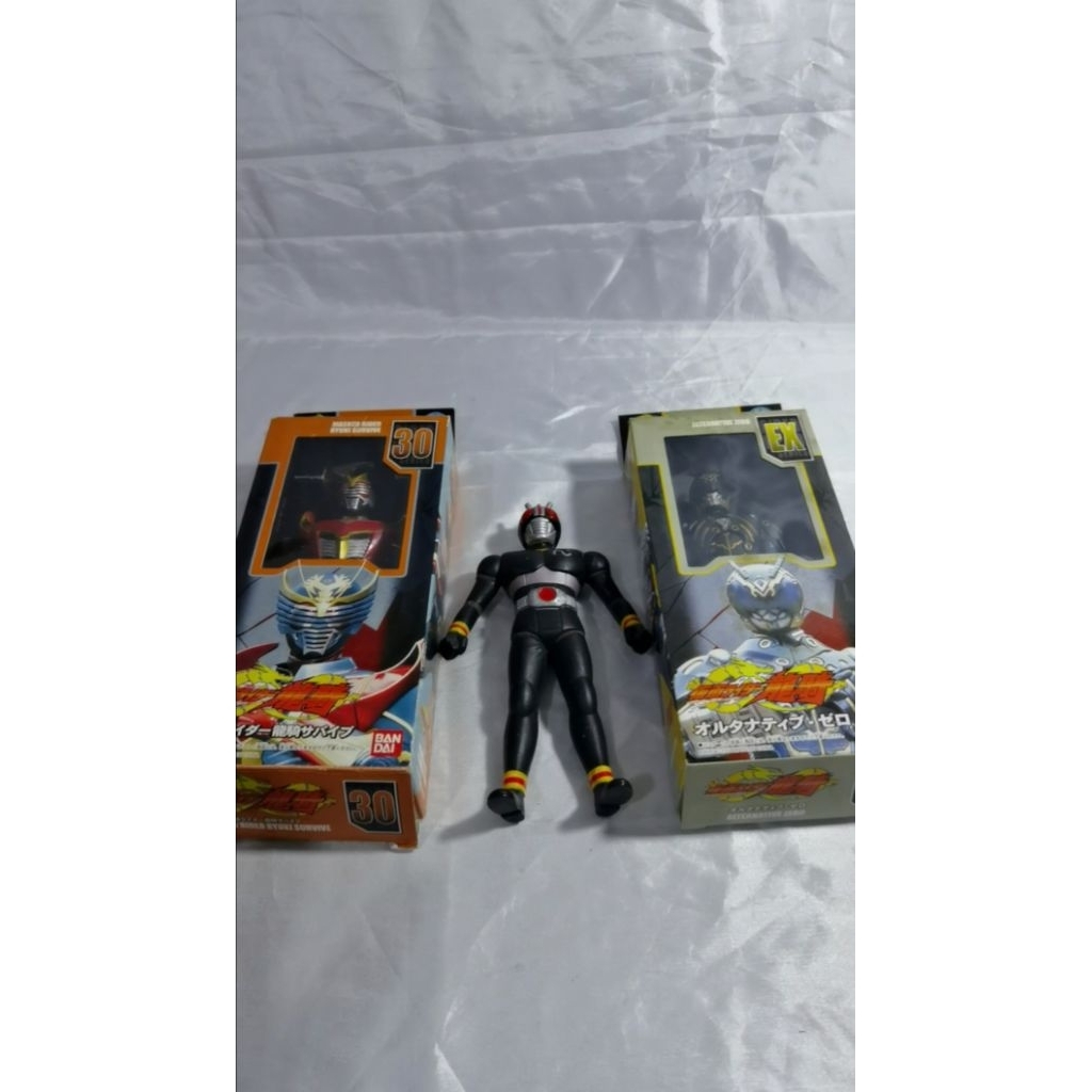 Kamen Masked Rider Rider Hero Series RHS Renewal Bandai Sofubi Sofvi Soft Vinyl 16-18 cm Ryuki Alter