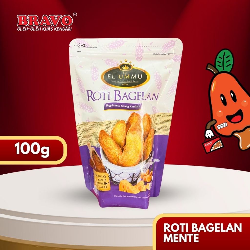 

ROTI BAGELAN EL UMMU VARIAN METE/MENTE 100g