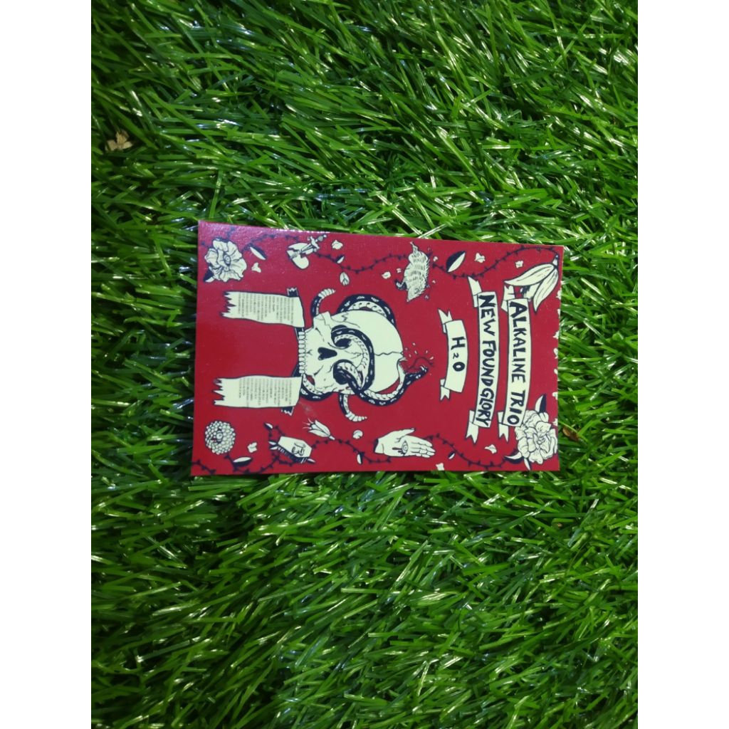 stiker vinyl alkaline trio