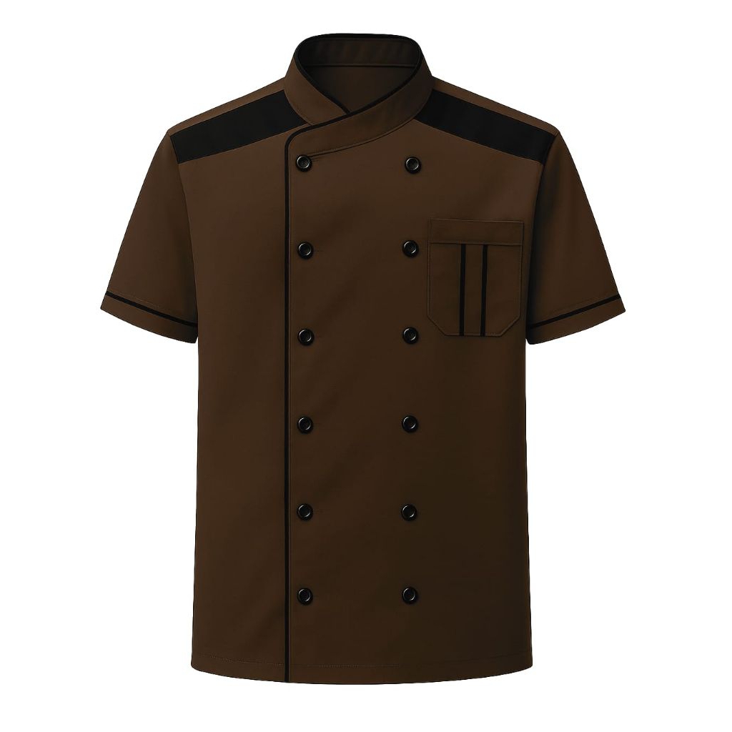 Baju Koki Chef Coach Unisex Premium