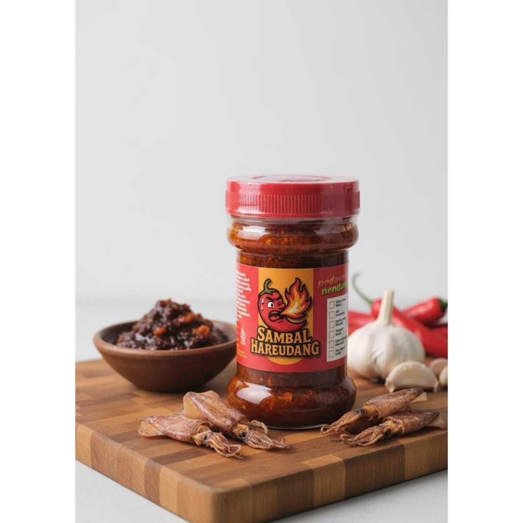 

Sambal Hareudang Varian Cumi Pedas Gurih