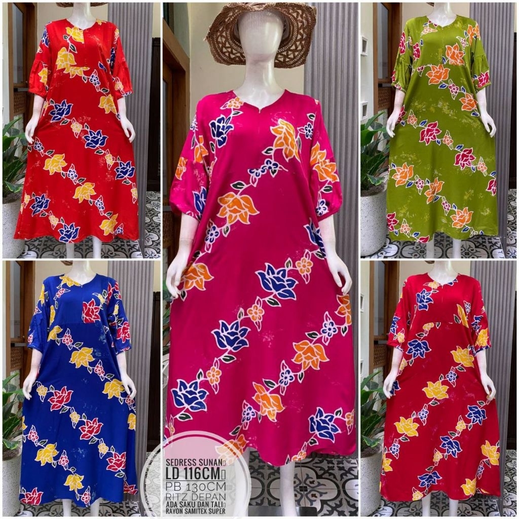 [COD] SAKDRESS BUNGA SUNAN | DASTER SUNAN PREMIUM | DASTER SUNAN MURAH BERKUALITAS