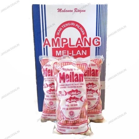 

Amplang Meilan / Kuku Macan Oleh-oleh khas Banjarmasin 1 Dus isi 10 pcs
