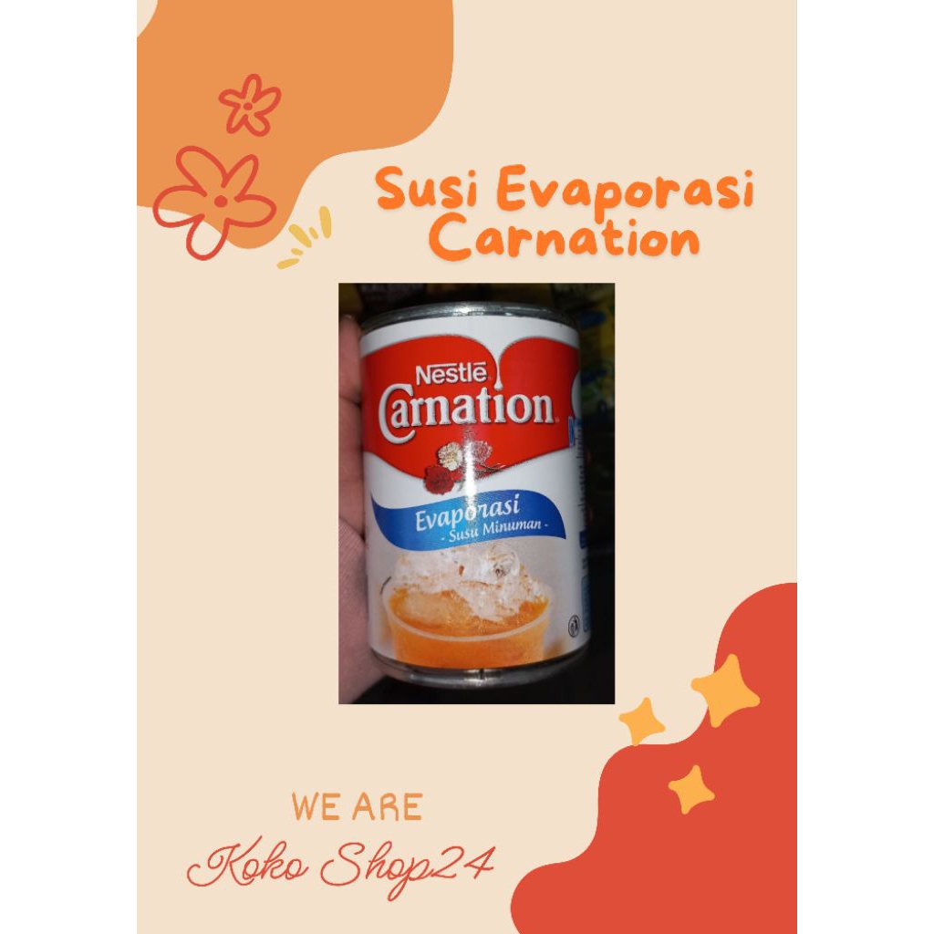 

Carnation 405gr Kaleng Susu Evaporasi - Evaporated Milk untuk Baking, Dessert, Pudding, Minuman, Makanan - Susu Evaporasi Carnation Murah