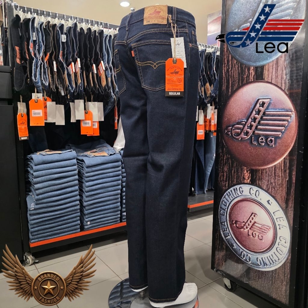 LEA JEANS CELANA PANJANG REGULER BLUE BLACK 606.07.01.90