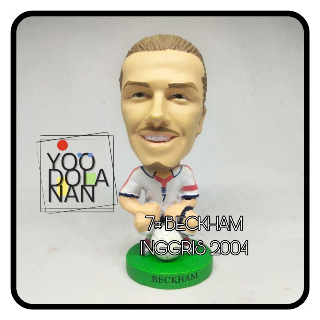 7# BECKHAM - INGGRIS 2004 CORINTHIAN PROSTARS FIGURE PEMAIN BOLA