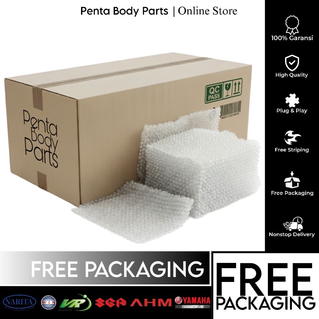 

FREE Packaging! Setiap pembelian produk (GRATIS)