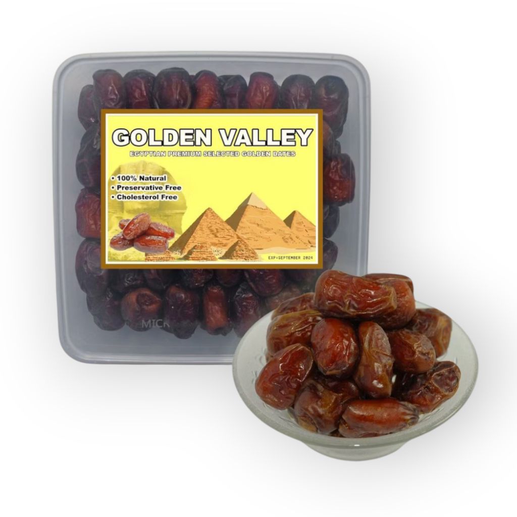 

Promo Kurma Madu Mesir Golden Valley 1 Kg Premium.