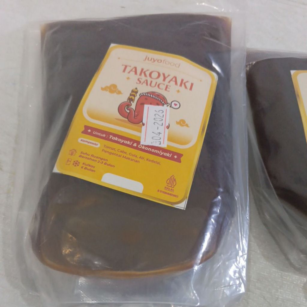 

SAOS TAKOYAKI 500 GRAM .Sauce Okonomiyaki enak, murah & halal MUI