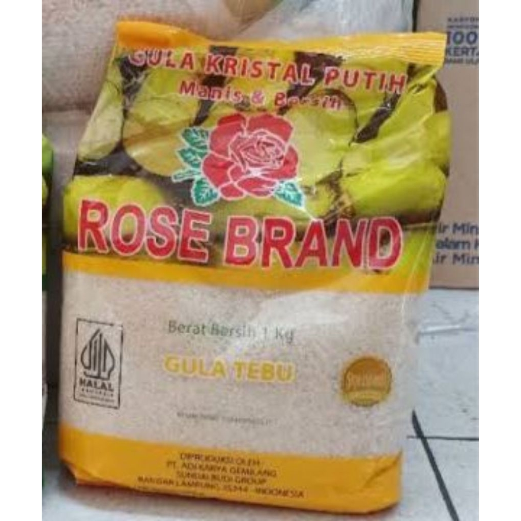 

Rose Brand Gula Kemasan 1 kg (20kg)