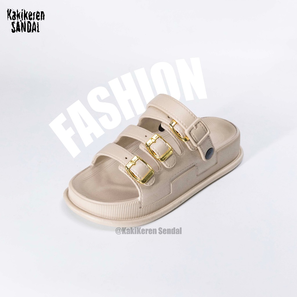 [COD]36-41Sandal Wanita Elegan Wedges Wanita Sandal Karet Sandal Murah Sandal Tinggi Wanita Korean S