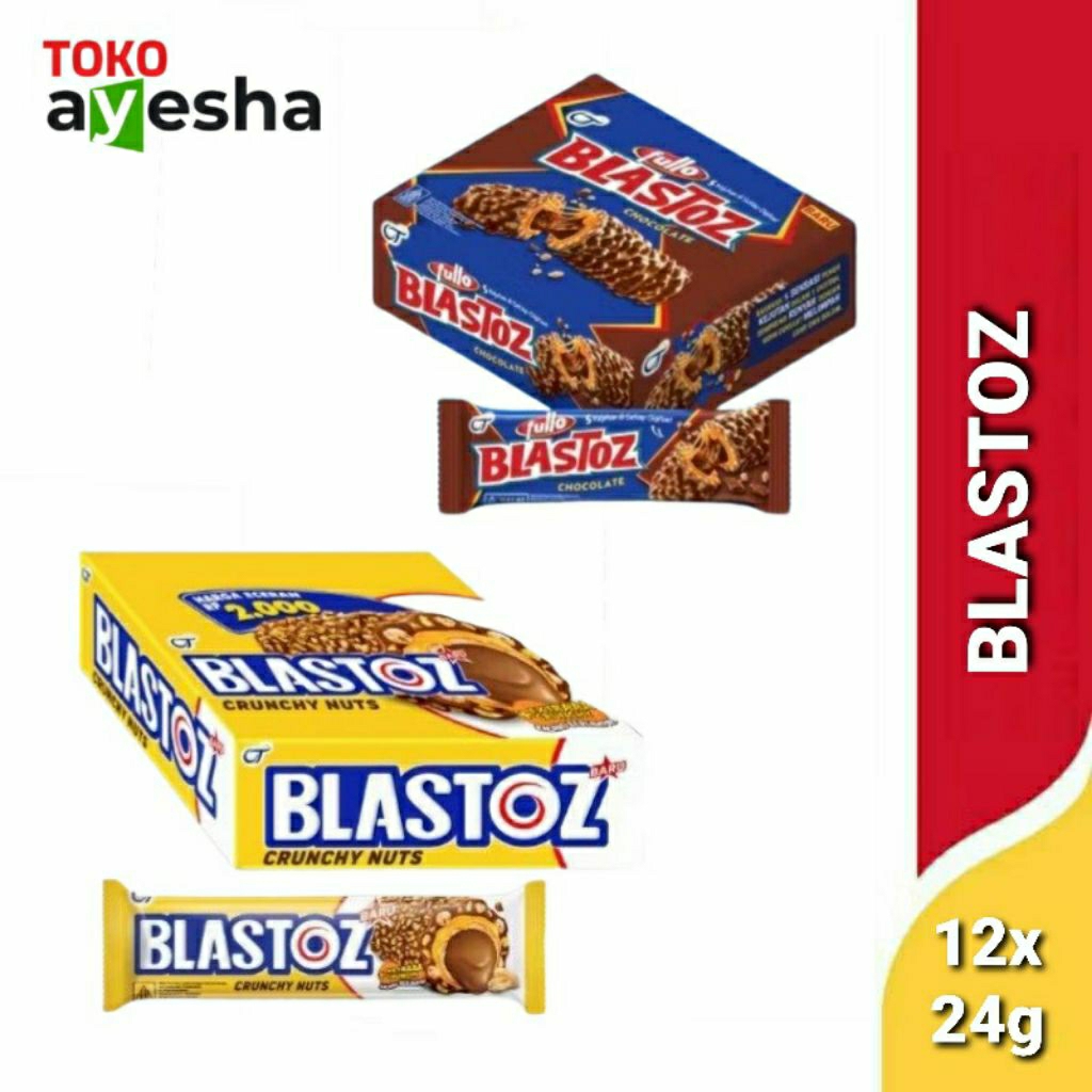 

Blastoz Wafer 24 gr - 1 Box isi 12 pcs