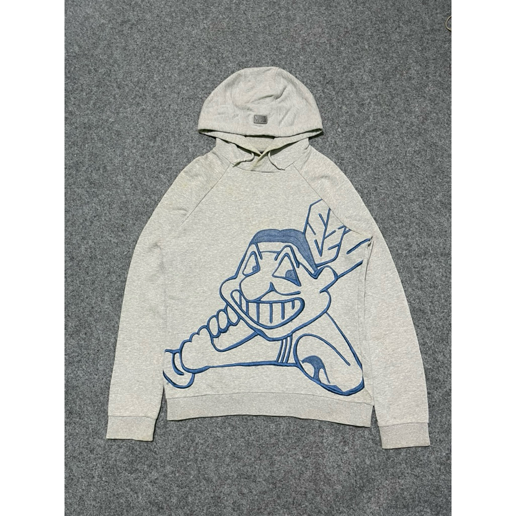 Hoodie MLB Indian big logo second