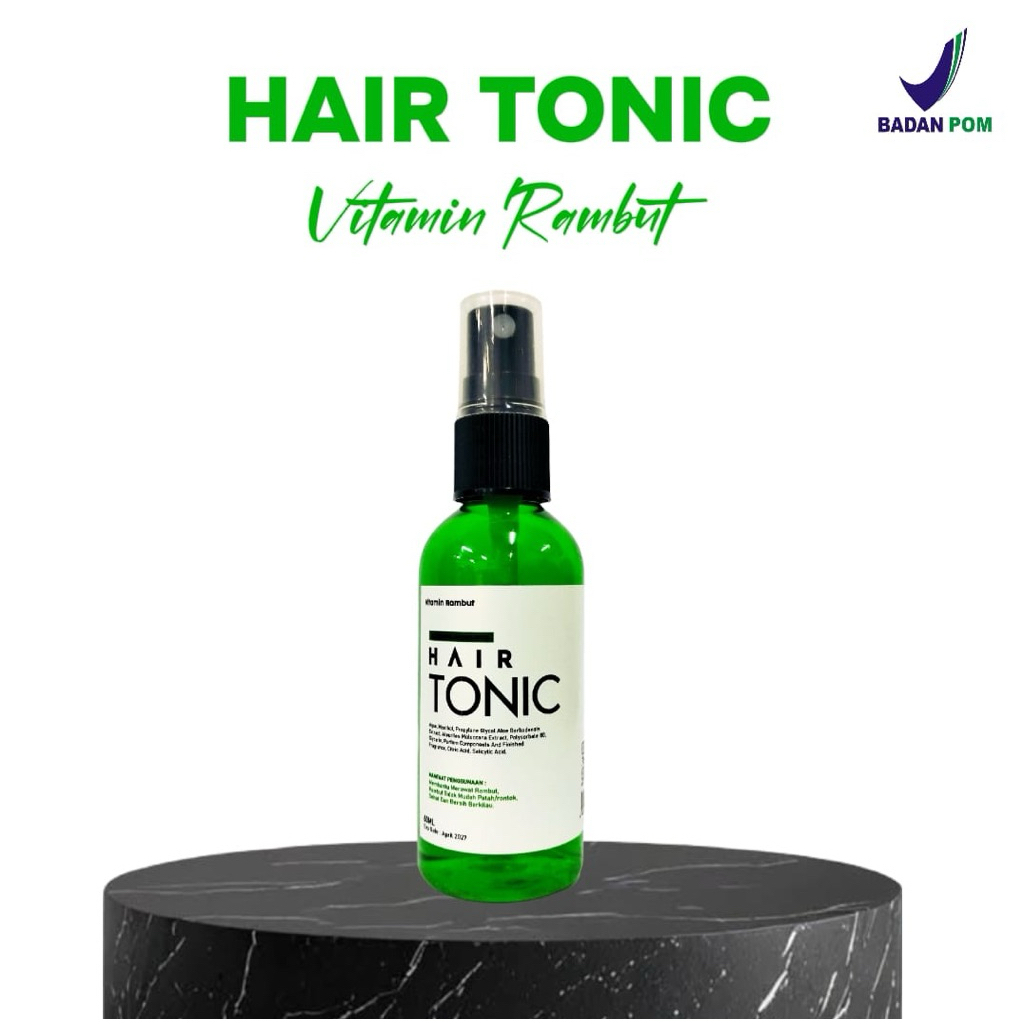 HAIR TONIC Vitamin Rambut Meumbuhkan dan Meluruskan rambut cocok buat pria dan wanita