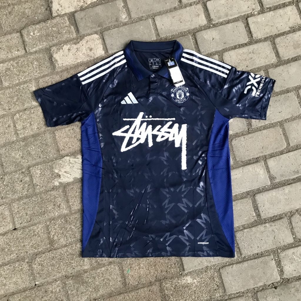 Stu*sy Reworked Jersey Manche*t*r Un*ted Away Unofficial