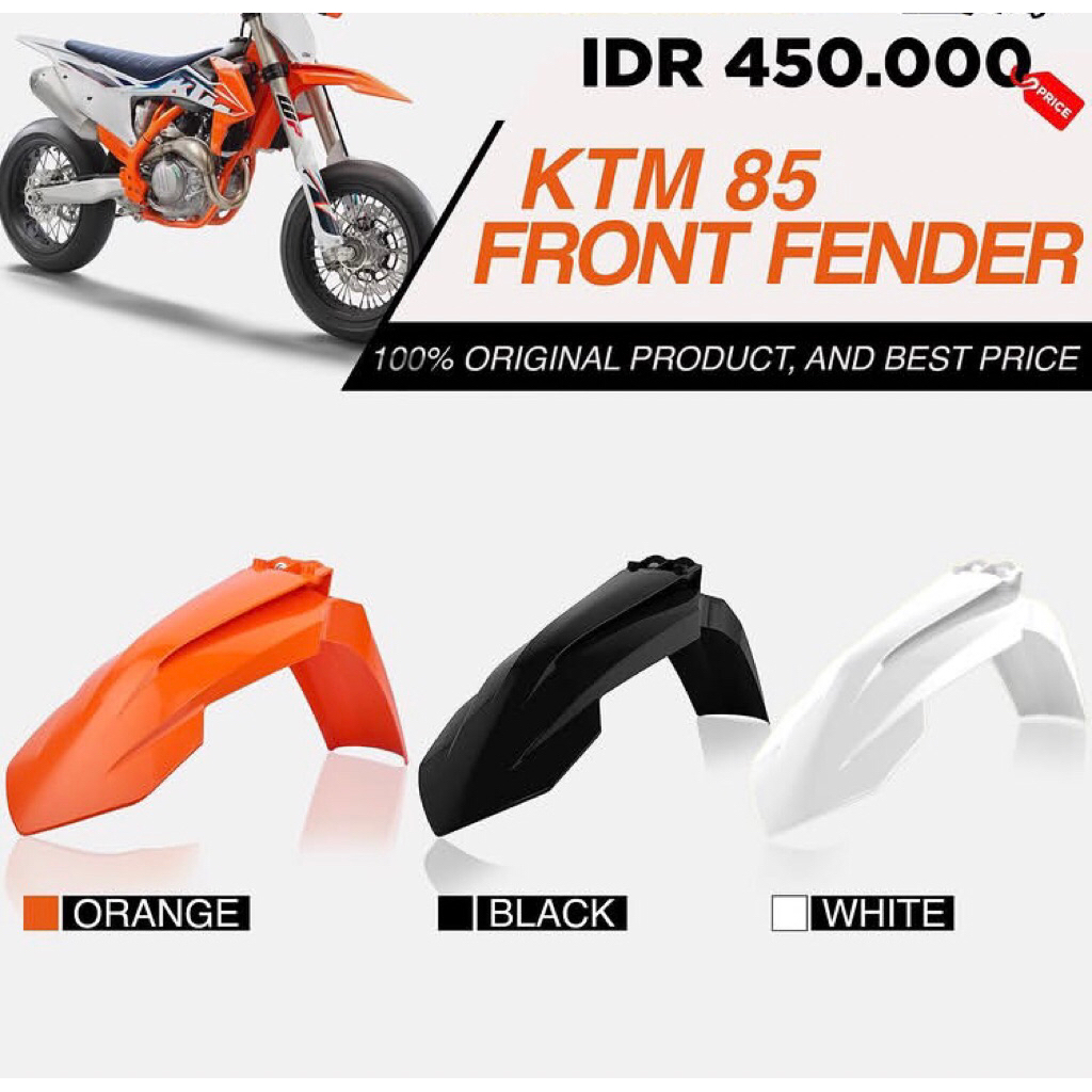 front fender ktm 85 acerbis