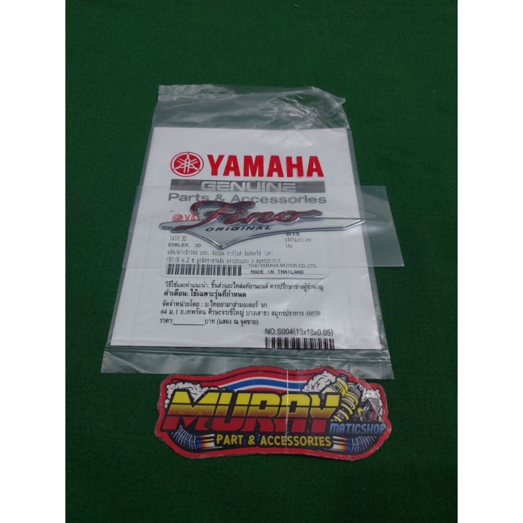 Emblem body depan fino thailand original