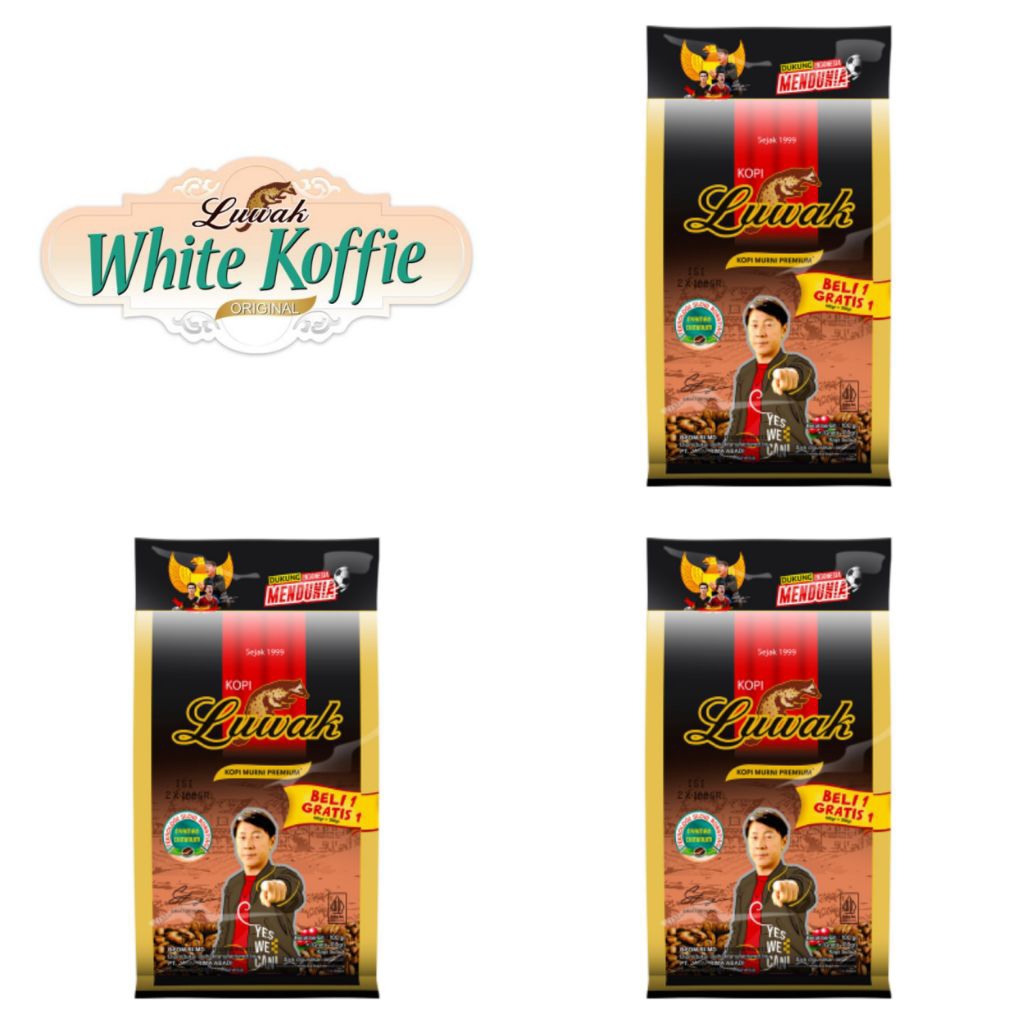 

Luwak Kopi Murni Premium 2 x 100 Gr