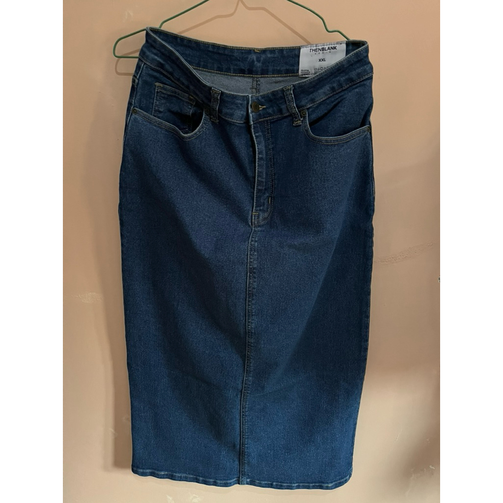 Thenblank Denim Skirt