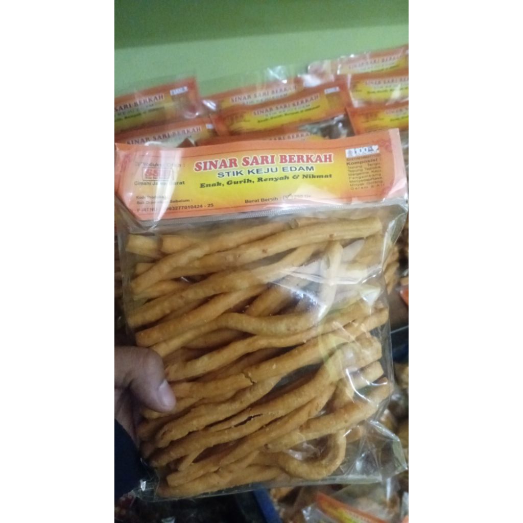 

Stik Keju Edam 250gr sinar sari berkah
