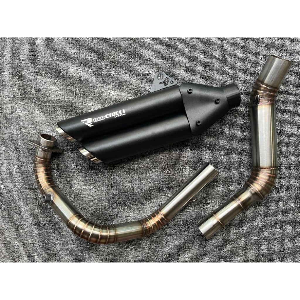 knalpot benelli TRK 251- benelli TRK 251 tipe doubelslain by redchilli