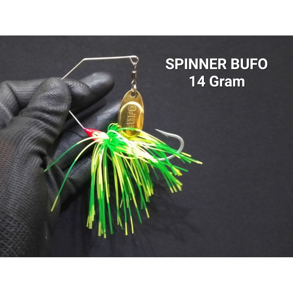 SPINNER BAIT BUFO 14 Gram Umpan Gabus dan Toman