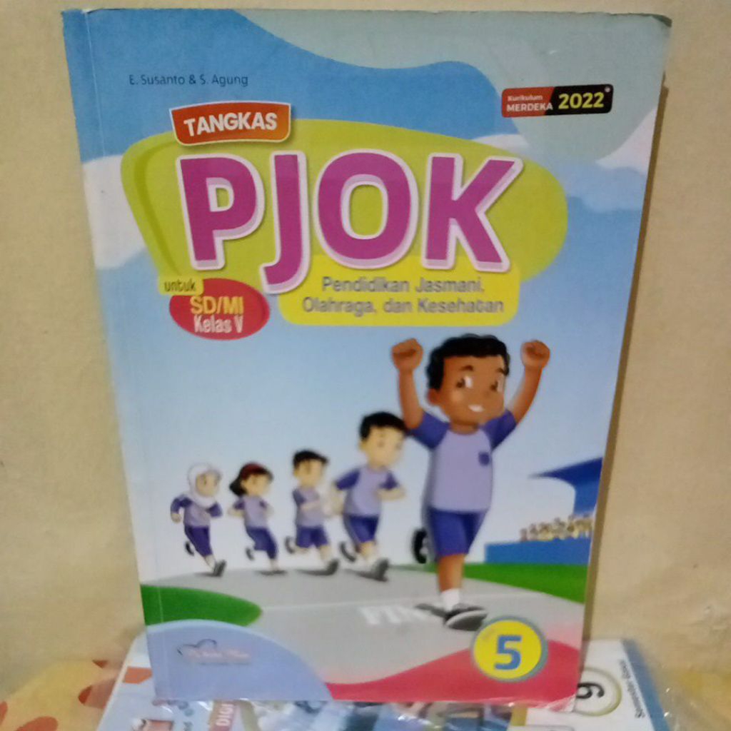 Buku bekas Tangkas PJOK 5 SD MI Kelas V Kurikulum Merdeka Pustaka Mulia