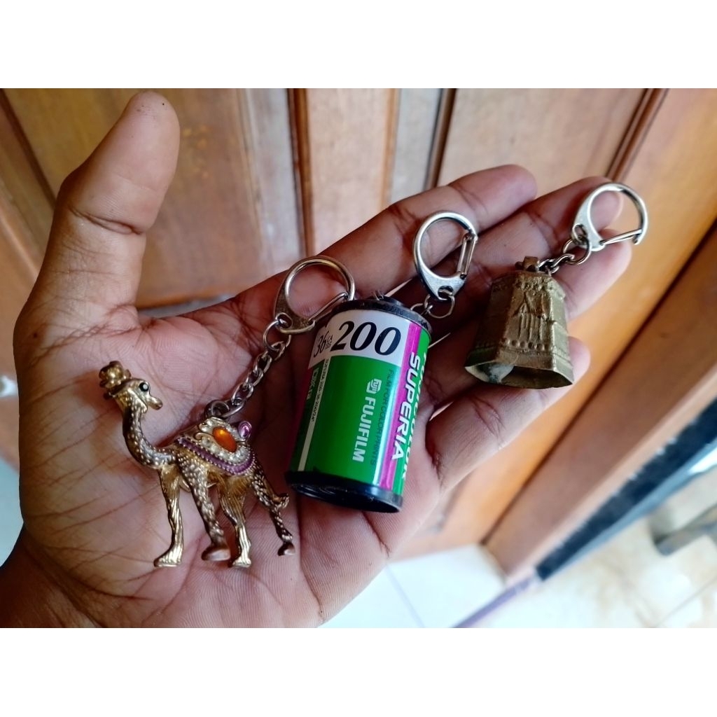 paket gantungan kunci vintage jadul