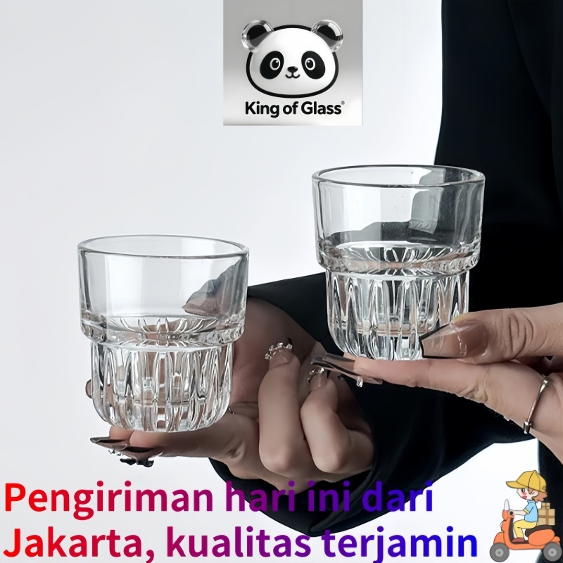 Gelas air gelas wiski gelas anggur gelas jus gelas makan susun pabrik penjualan langsung
