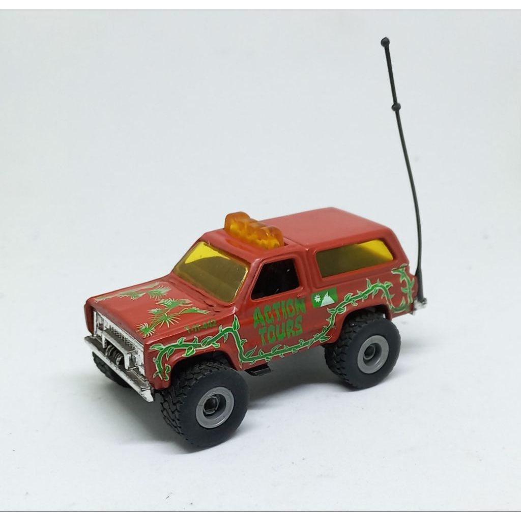 matchbox 1989 89 chevy blazer 4x4 4×4 loose diecast custom ban karet (t)