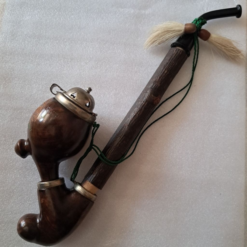 HUNTER PIPE STANDART OLD BRUYERE PIPA BRIAR ESTATE PIPA CANGKLONG KAYU ANTIQUE