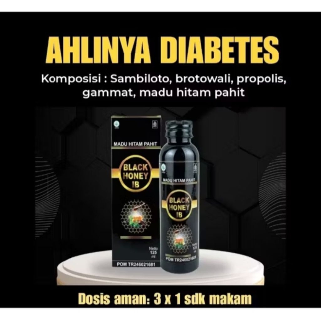 

BLACK HONEY IB (Madu Hitam Pahit)